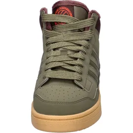 adidas Rapid Court Mid Winterized Olive Strata / Shadow Brown / Gum 39 1/3