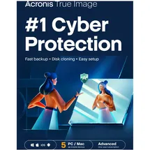 Acronis Cyber Protect Home Office Advanced 5 Geräte 1 Jahr ESD DE Win
