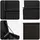 vidaXL Sofa Set 7-tlg. Loungesofa schwarz