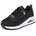 Mädchen UNO Turnschuhe Black Synthetic Rose Gold Trim