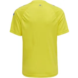 hummel Core XK Poly Trainingsshirt Kinder blazing yellow/true blue 176