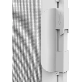 hecht International Culex Fliegengitter Alu Smart 125 x 220 cm Weiß
