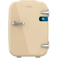 Cecotec Bolero MiniCooling 4L Habana Retro-Mini-Kühlschrank Cream (4 l, 280 mm hoch, Beige)
