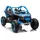 Wisam® Maverick CAN-AM Turbo RS STRONG AIR Elektro-Kinderauto Blau