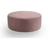 MID.YOU Polsterhocker Cord 103 x 39 x 103 cm Rosa