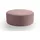 MID.YOU Polsterhocker Cord 103 x 39 x 103 cm Rosa