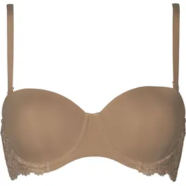 AFTER EDEN Multiway-BH AFTER EDEN "EVY", Damen, Gr. 70, Cup D, rosa (powder), Spitze, Obermaterial: 85% Nylon, 15% Elasthan, unifarben, comfort fit, BHs, abnehmbare Träger, mit Schale, mit Bügel, mit Spitze, feminin