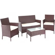 MCW MCW-D82 Set 4-tlg. braun meliert/creme