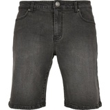 URBAN CLASSICS Releaxed Fit Jeans Shorts Shorts grau