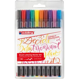edding 1340 Brushlettering Starter 10er-Set