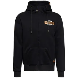 King Kerosin Hoodie schwarz S
