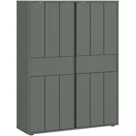 Home Affaire Highboard 103,4 x 139,5 x 40 cm grün