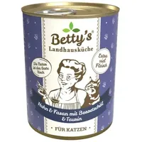 Betty's Landhausküche Huhn & Fasan mit Borretschöl 6x400 g