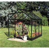 Juliana Popular 66 Alu schwarz ESG 3 mm 3,8 m2 Blankglas