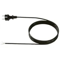 Bachmann 322.184 Zuleitung H07RN-F 3G1.50 2, 0m schwarz 32/AEH