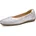 Damen BARI Ballerinas Dusty Weiss 38 5 EU Gr