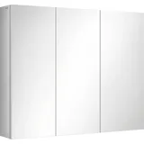 kleankin Spiegelschrank 55 cm Silber