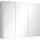 kleankin Spiegelschrank 55 cm Silber