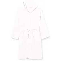 Playshoes Unisex Kinder Fleece-Bademantel Morgenmantel, natur, 146/152