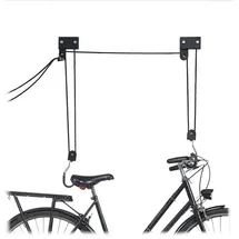 Relaxdays Fahrrad Deckenlift schwarz