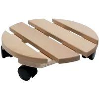 hossis Pflanzenroller Holz rund 30 cm