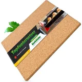 Famanu Untersetzer XXL aus Kork - hitzebeständig - 1 Stück - 45 x 30 cm