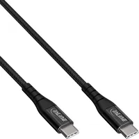 InLine USB-C auf USB-C 1 m Schwarz