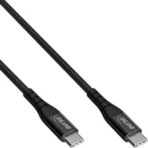 InLine USB-C auf USB-C 1 m Schwarz