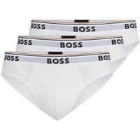 Boss Herren Brief 3p Co/EL Slips, White 100, L