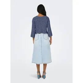 Only Onlnola Life 3/4 Pullover KNT Noos Blau S