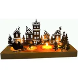 Advent Kerzenhalter, Adventskranz Teelichthalter, Kerzenständer Weihnachten Kerz