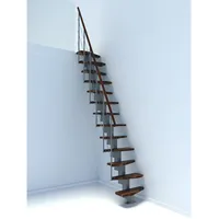 Minka Mittelholmtreppe Quatro 38 298 cm Holz Grau