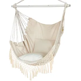 YAERSI Hängesessel Beige