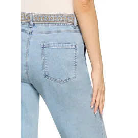 Cartoon Sommerjeans mit Stickerei 38