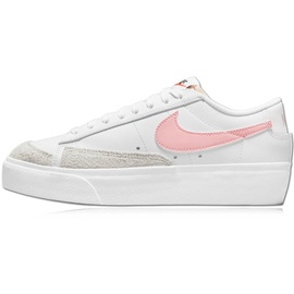 Nike Blazer Low Platform Damen white/summit white/black/pink glaze 39