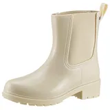 Tommy Hilfiger Damen Gummistiefel Flag Rainboot Rutschfest, Elfenbein (Country Ivory), 40