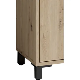 byLIVING Wellness Badkommode 80,5 x 77,5 x 31 cm Braun/Beige