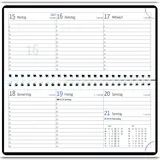 GUESS GÜSS Tisch-/Taschenkalender Wire-O, Tucson schwarz