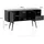 Wohnling Sideboard 140 x 75 x 40 cm Schwarz