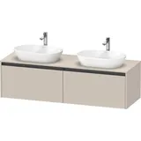 Duravit K24889B91910000 Konsolen-WTU wandhängend Ketho2 550x1 K24889B91910000-DU