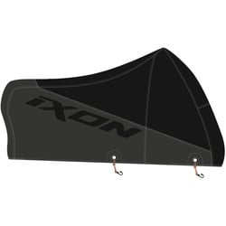 Ixon Blanky Outdoor Motorrad Abdeckplane, schwarz, Größe XL