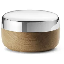 Georg Jensen Alfredo Salzbehälter 10,3 cm Eiche braun befüllt