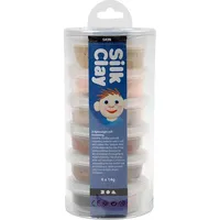 Creativ Company Silk Clay Modelliermasse 6 x 14 g
