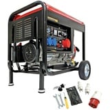 Matrix Notstromaggregat Diesel Stromerzeuger Stromgenerator 230V AVR | 5000W | ATS | E-Start | 1x400V 2x230V | 418cm3 | 10PS