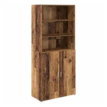 vidaXL Highboard 80 x 42,5 x 185 cm Braun