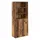 vidaXL Highboard 80 x 42,5 x 185 cm Braun