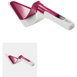 Metaltex Tortenheber mit Schieber, Servierbesteck, Rot, Weiss