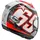 Arai Helmet Arai Rx-7v Evo Hayden Reset, Integralhelm - Schwarz/Weiß/Rot / XS