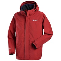 Berghaus Regenjacke Atmungsaktives GORE-TEX-Gewebe, winddicht und wasserdicht rot XXXL