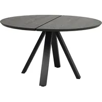 Rowico DAHEIM Esstisch Carradale 130 cm Holz Schwarz